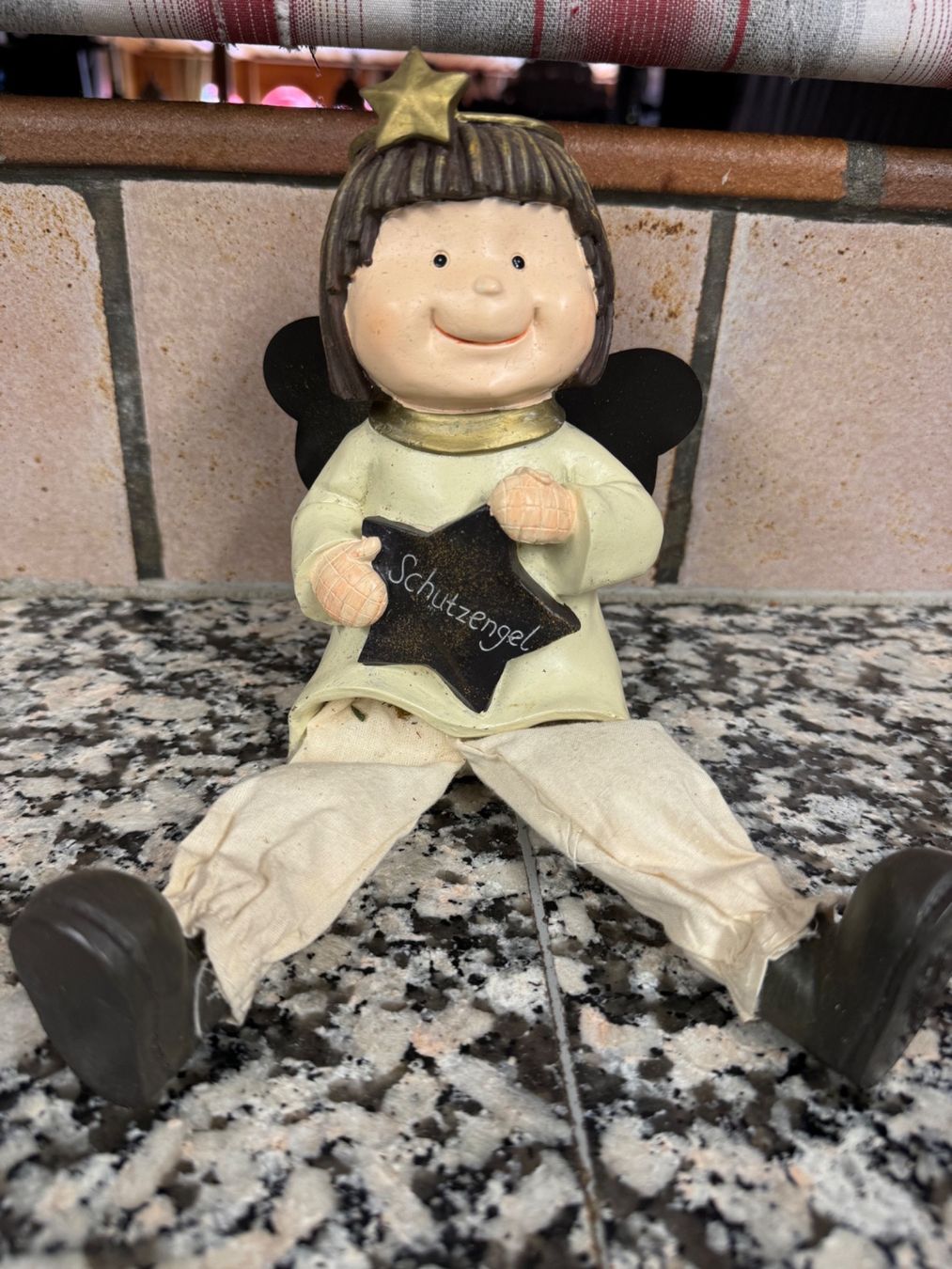 Statuette: Schöne Schutz-Engel-Figur – Usato da Winterthur venduto da sportdisco2 3