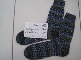 Handgestrickte Herrensocken   Gr. 43-44 (14)