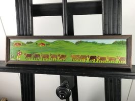 Appenzeller Bauernmalerei Sennenstreifen
