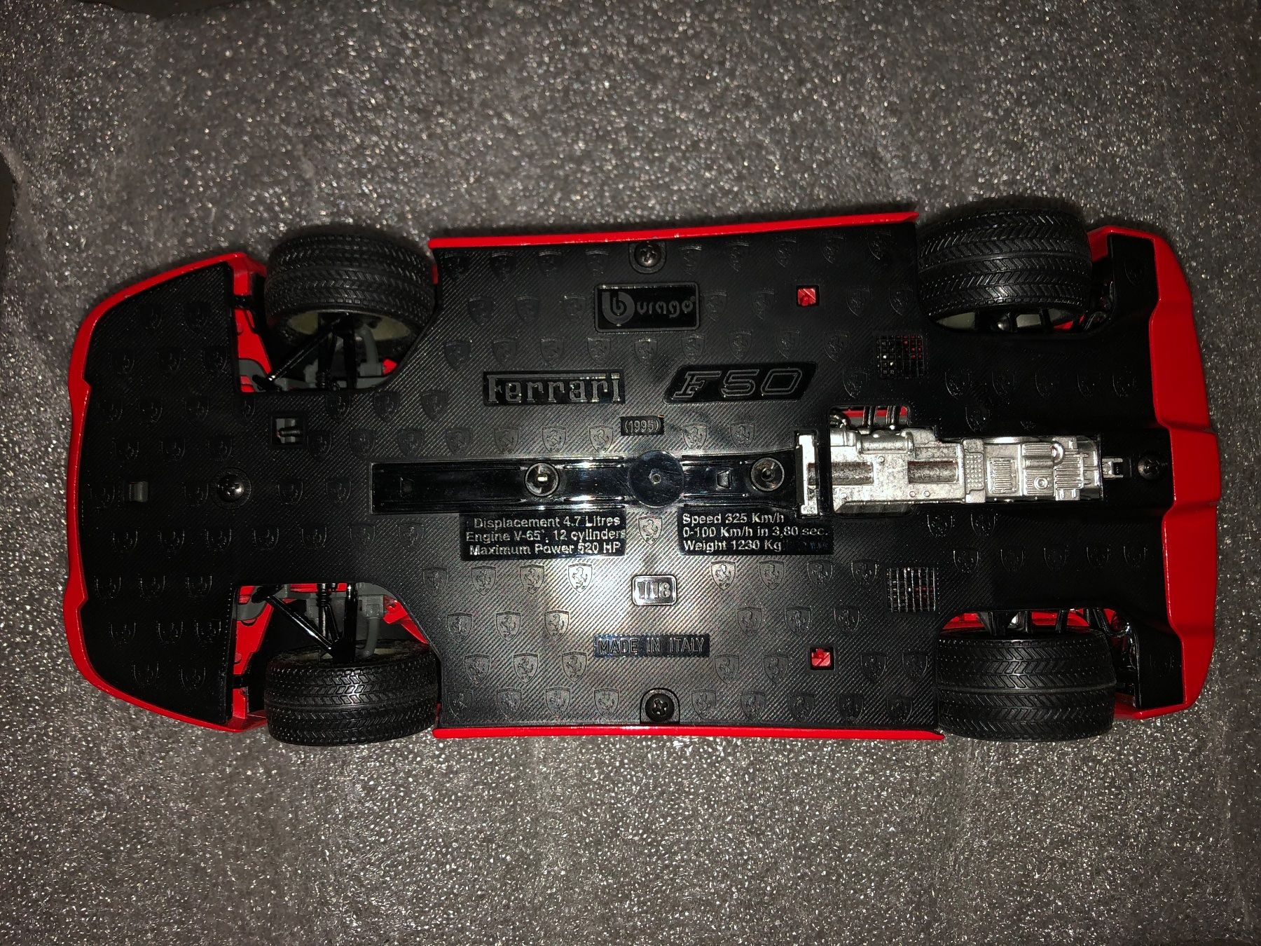 Bburago Modellautos: Ferrari F50 1995 1/18 – Gebraucht aus Dürrenäsch von JFAS 2