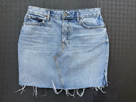 GRLFRND DENIM Jeans Mini Rock Gr. 27 neuwertig NP 150.-