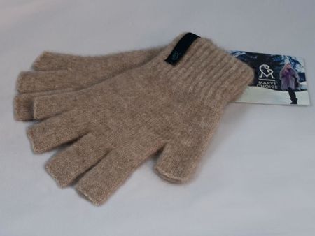 Possum Handschuh L beige offen