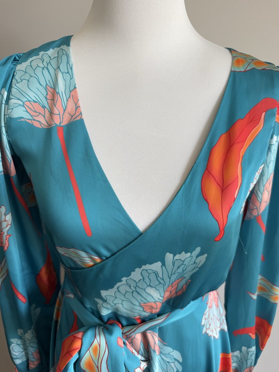 Vestiti: Wunderschönes Maxikleid mit Blumenmuster, Grösse 38/M – Nuovo (secondo la descrizione) da Stettlen venduto da Beauty-19 4
