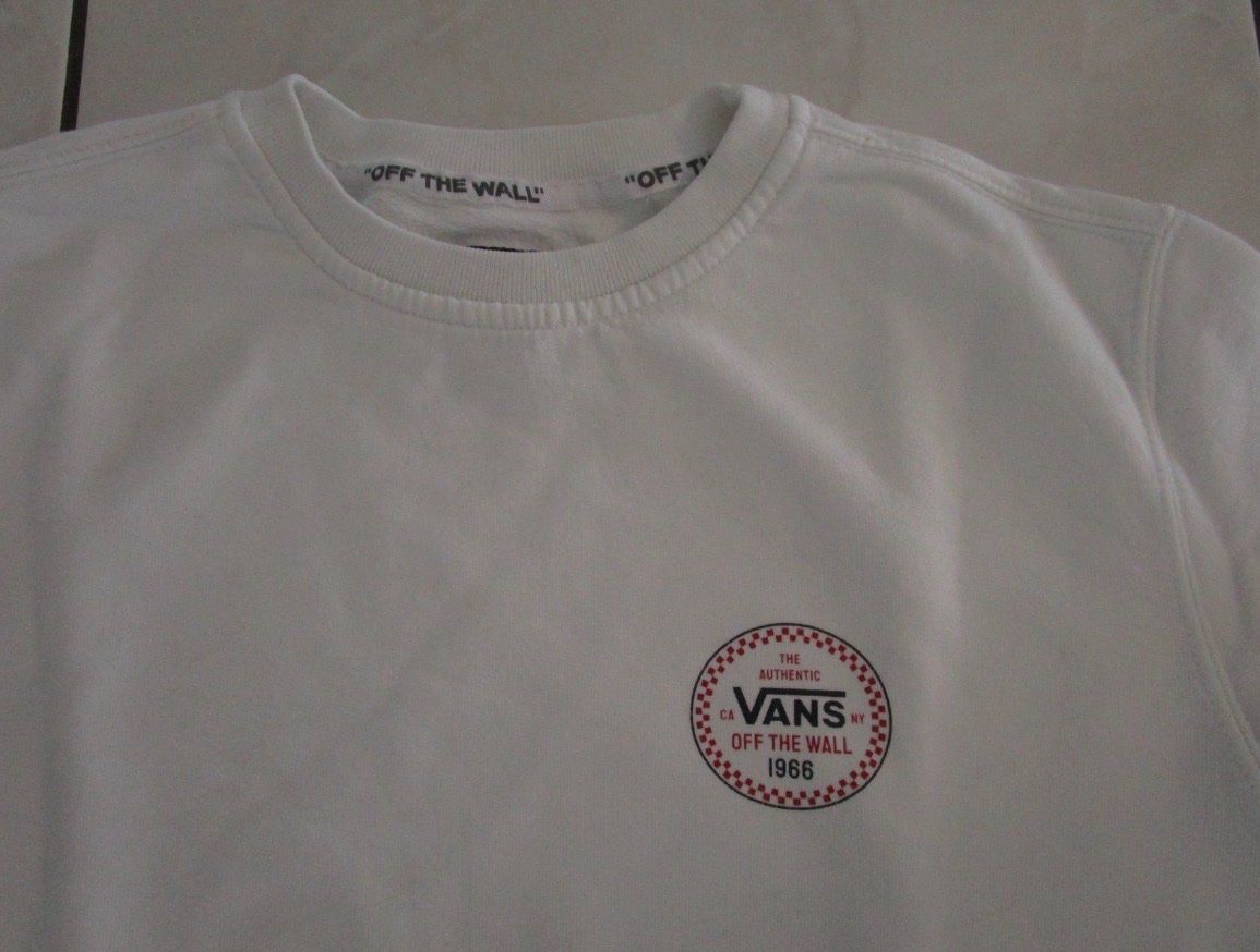 Maglioni & Felpe: Sweatshirt Vans Gr. S weiss – Usato da Rafz venduto da SaintCruz 2