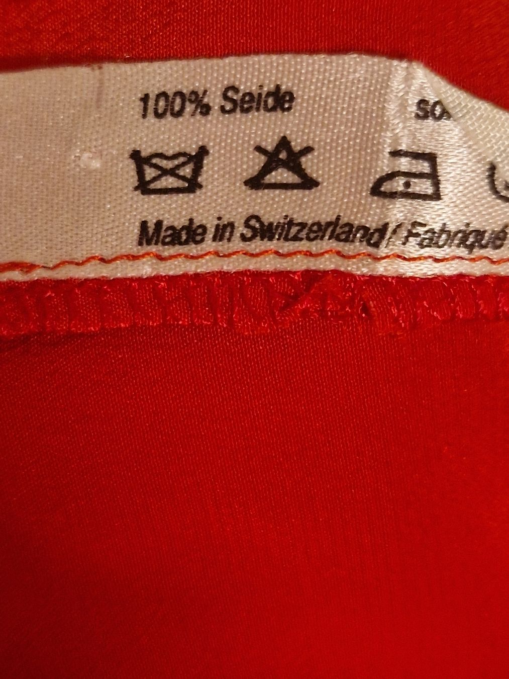 Akris Kleider: Akris Kleid Rot 100%  Seide – Gebraucht aus Binningen von Daja75 7