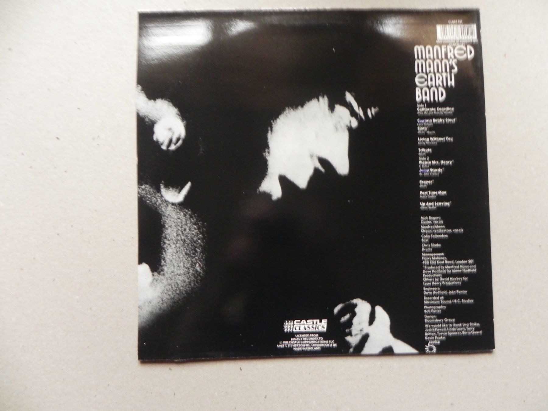 Schallplatten: LP Rock Manfred Mann`s Earth Band 1972 ? First Released – Gebraucht aus Siebnen von krimsie 1