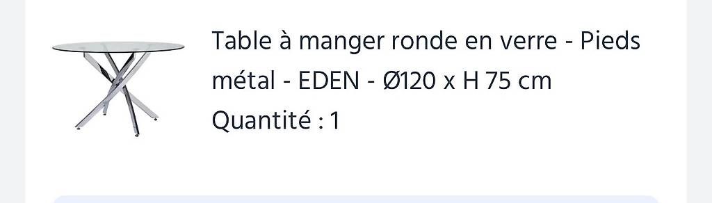 Tables: Table à manger – D'occasion à Genève par rob_l8fd 2