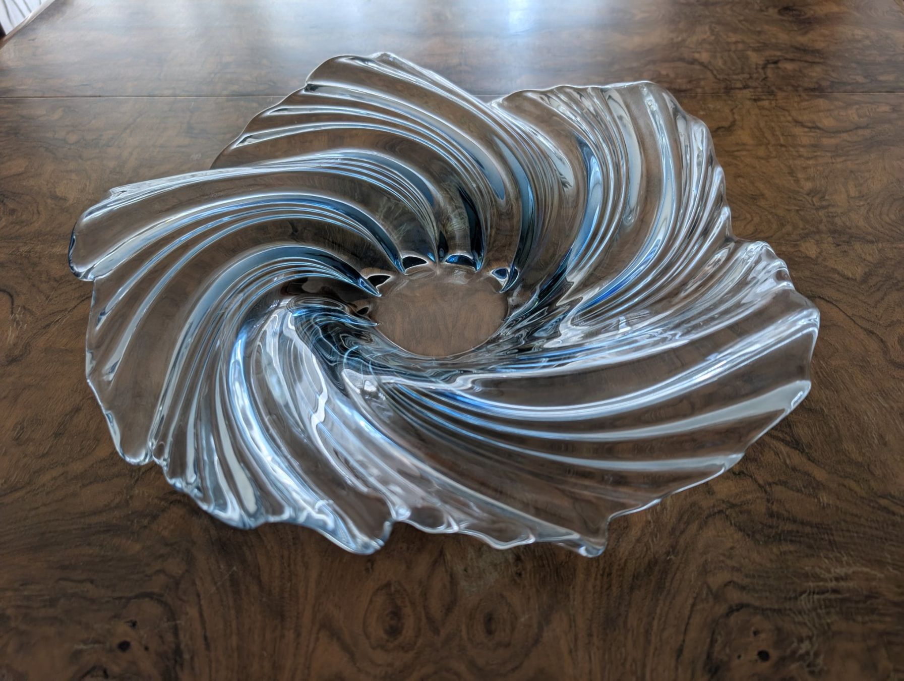 Gläser: Glasschale Spiralmuster sanft blau – Neu (gemäss Beschreibung) aus Pfyn von Magra02