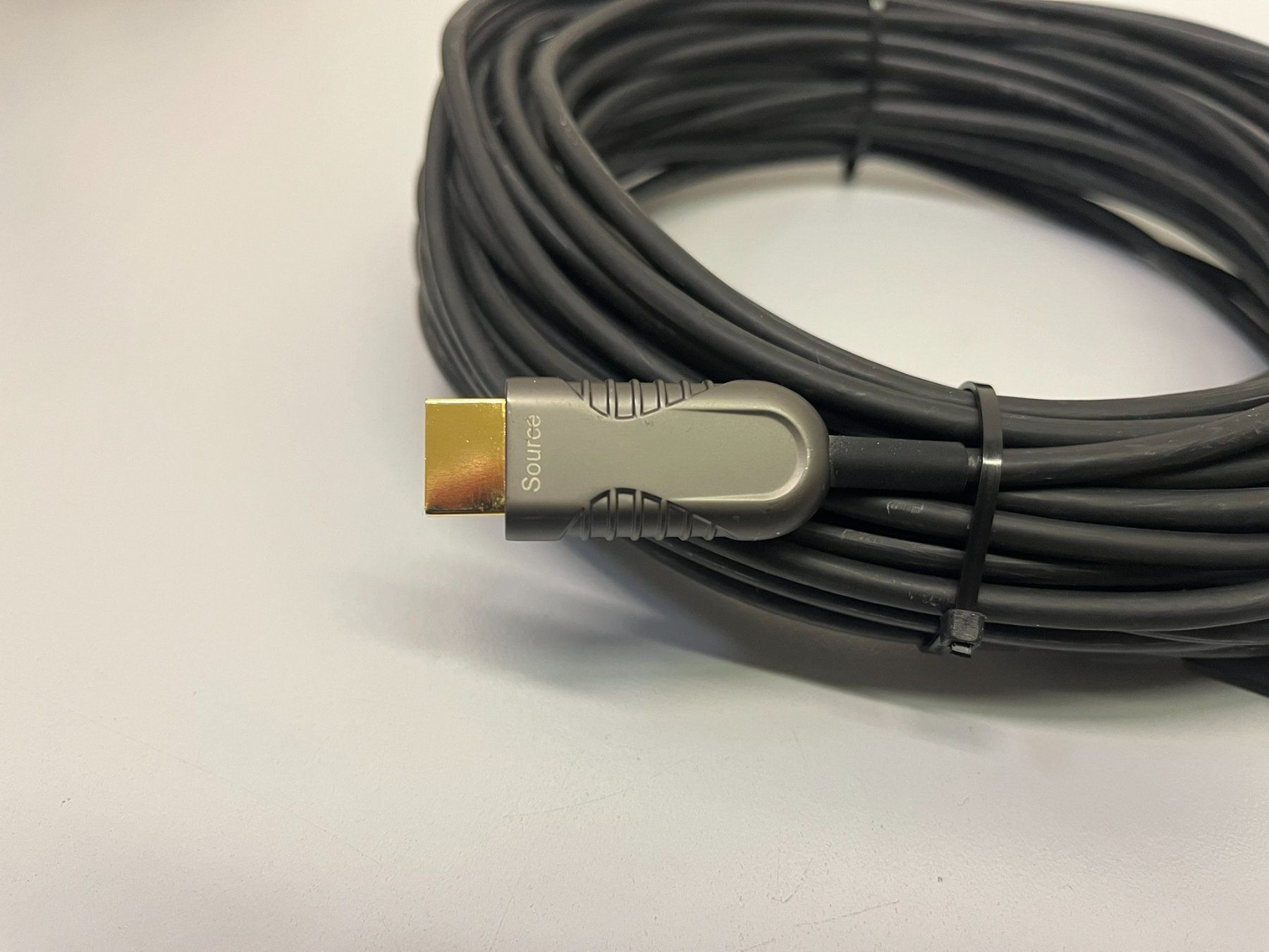 Kabel: 20m HDMI Kabel Optical LWL – Gebraucht aus Hochdorf von av-electronics 1