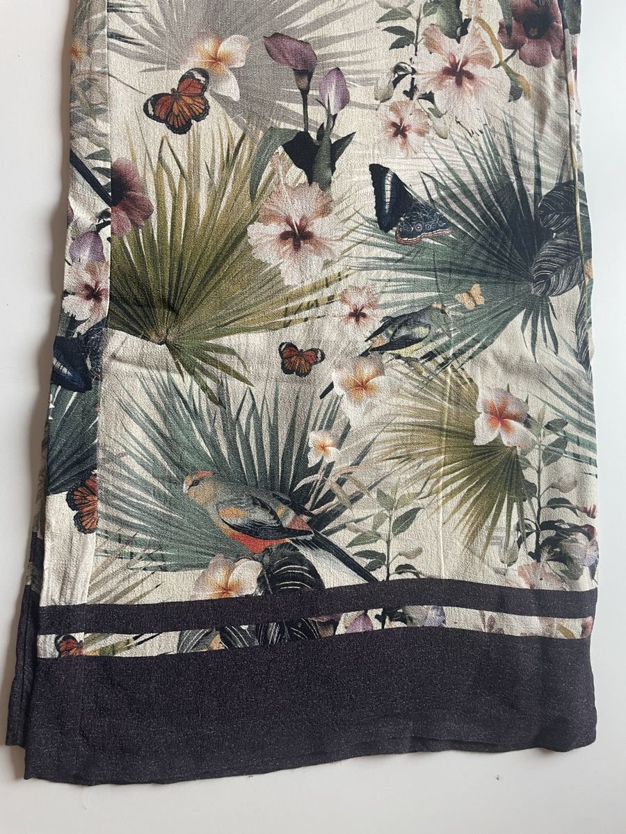 H&M Pantaloni: H&M weite Hose Dschungelprint, Gr. M – Nuovo (secondo la descrizione) da Gockhausen venduto da AnneT07 1