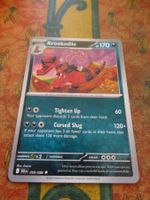 POKEMON  Krookodile   I  BLK EN  059/086   HP170  2025