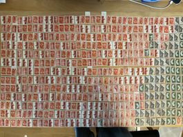 91Fr Briefmarken Schweiz Ungestempelt Postfrisch Sammlung