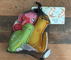Badespass! 3er Set Tauchtiere - Oktopus, Fisch, Schildkröte