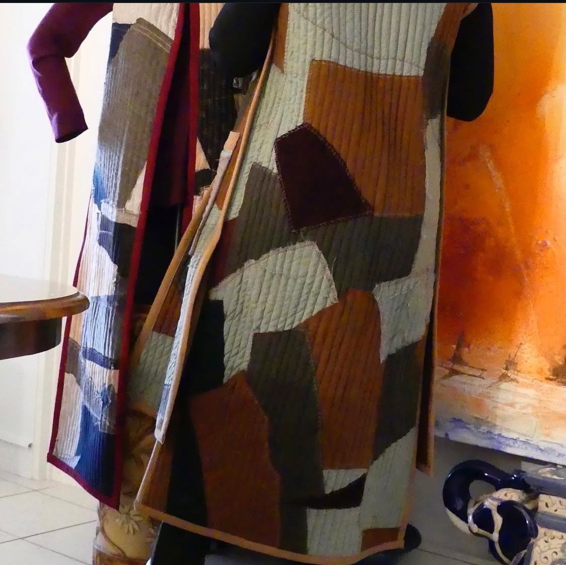 Cappotti: Manteau Patchwork fait main – édition unique – Usato da Neuchâtel venduto da ass_gdc7 2
