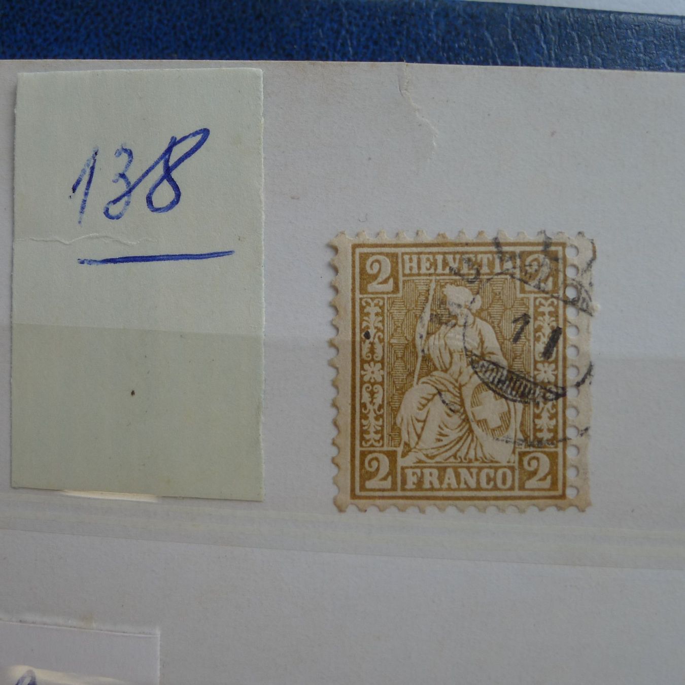 Alle Briefmarken: Tolles Album + Stempel Stehende+SITZENDE – Gebraucht aus Sursee von Luzernerraute 1