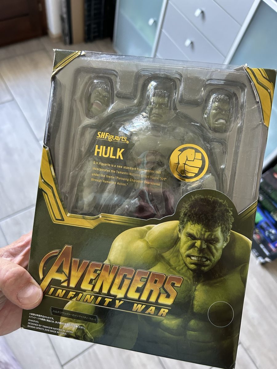 Marvel Statuette: S.h.figurarts Hulk Actionfigur – Usato da Scherzingen venduto da SER_610