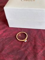 Verlobungs Ring 18K GG 0.25ct 54 neu mit Zertifikat
