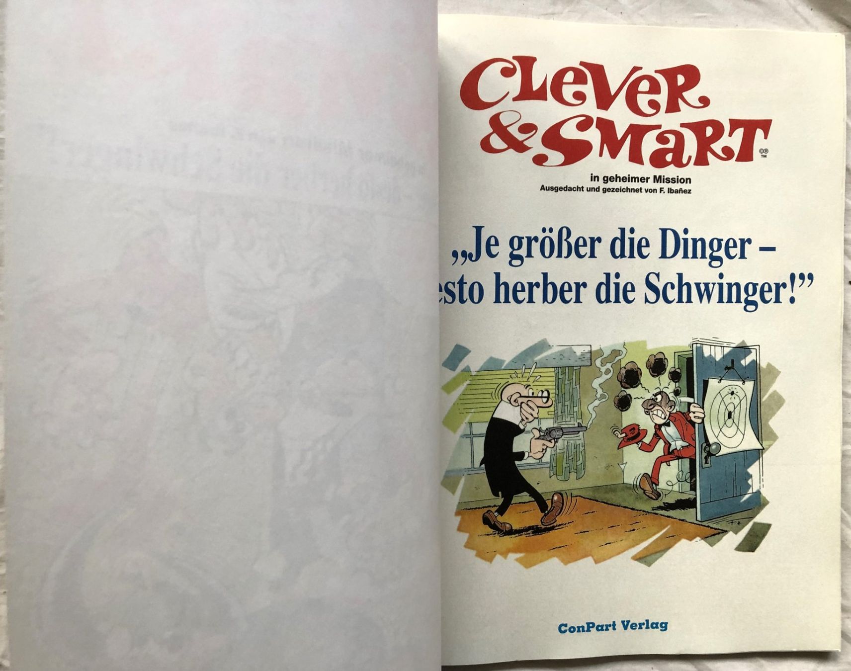 Fumetti: CLEVER & SMART - Nr.152 - 1.Auflage – Usato da Schaffhausen venduto da durruti 1