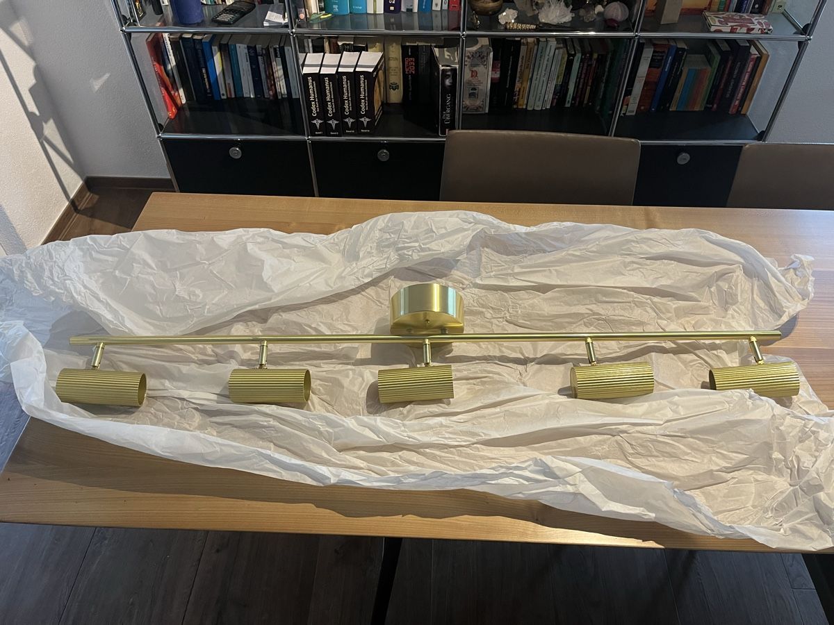 Lampen: Lampe Messing – Neu (gemäss Beschreibung) aus Auenstein von Ziogenes 6
