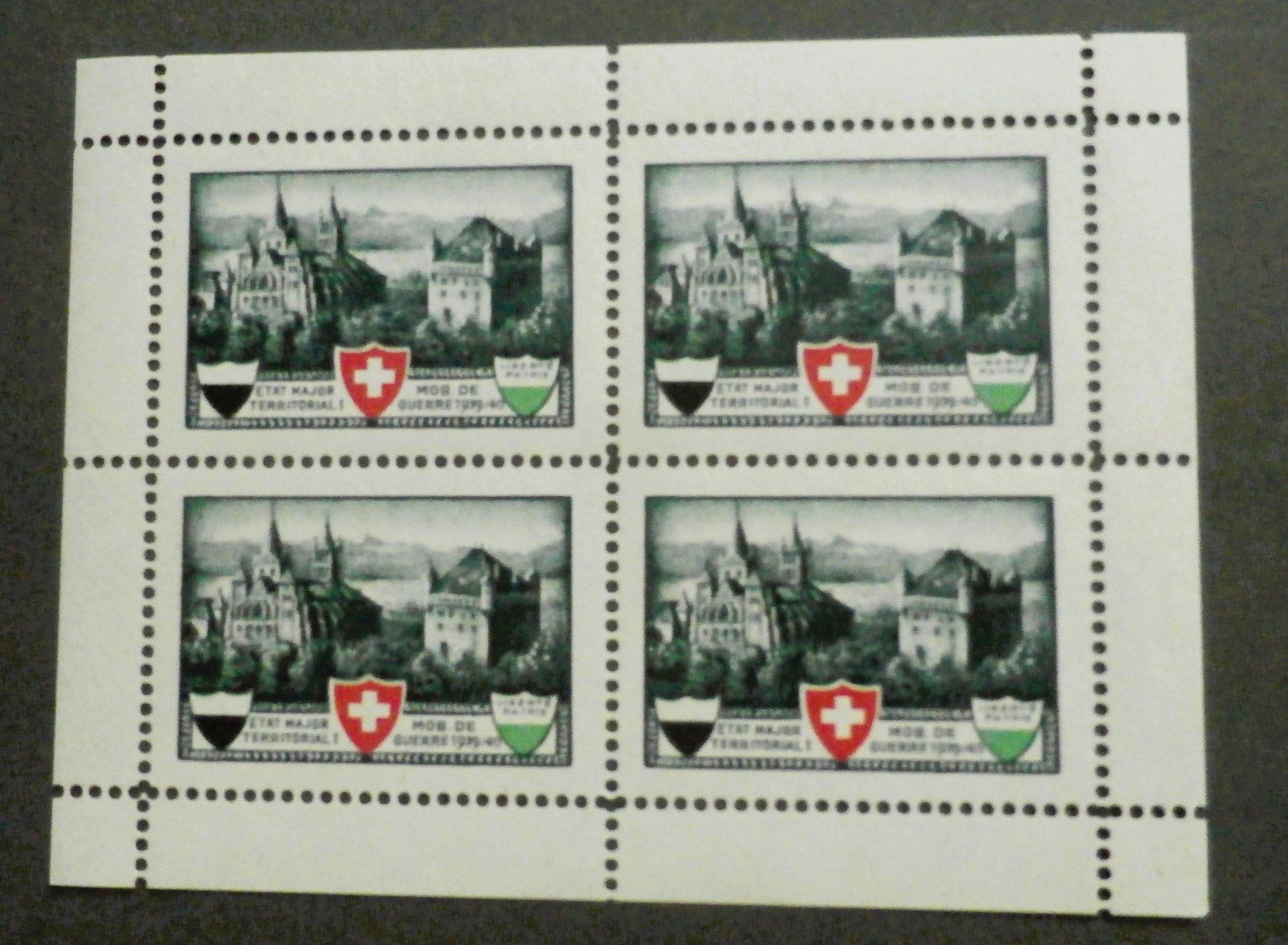 Tous les timbres: CH Soldatenmarken Block** – Neuf (Voir description) à Kehrsatz par Bernherb2