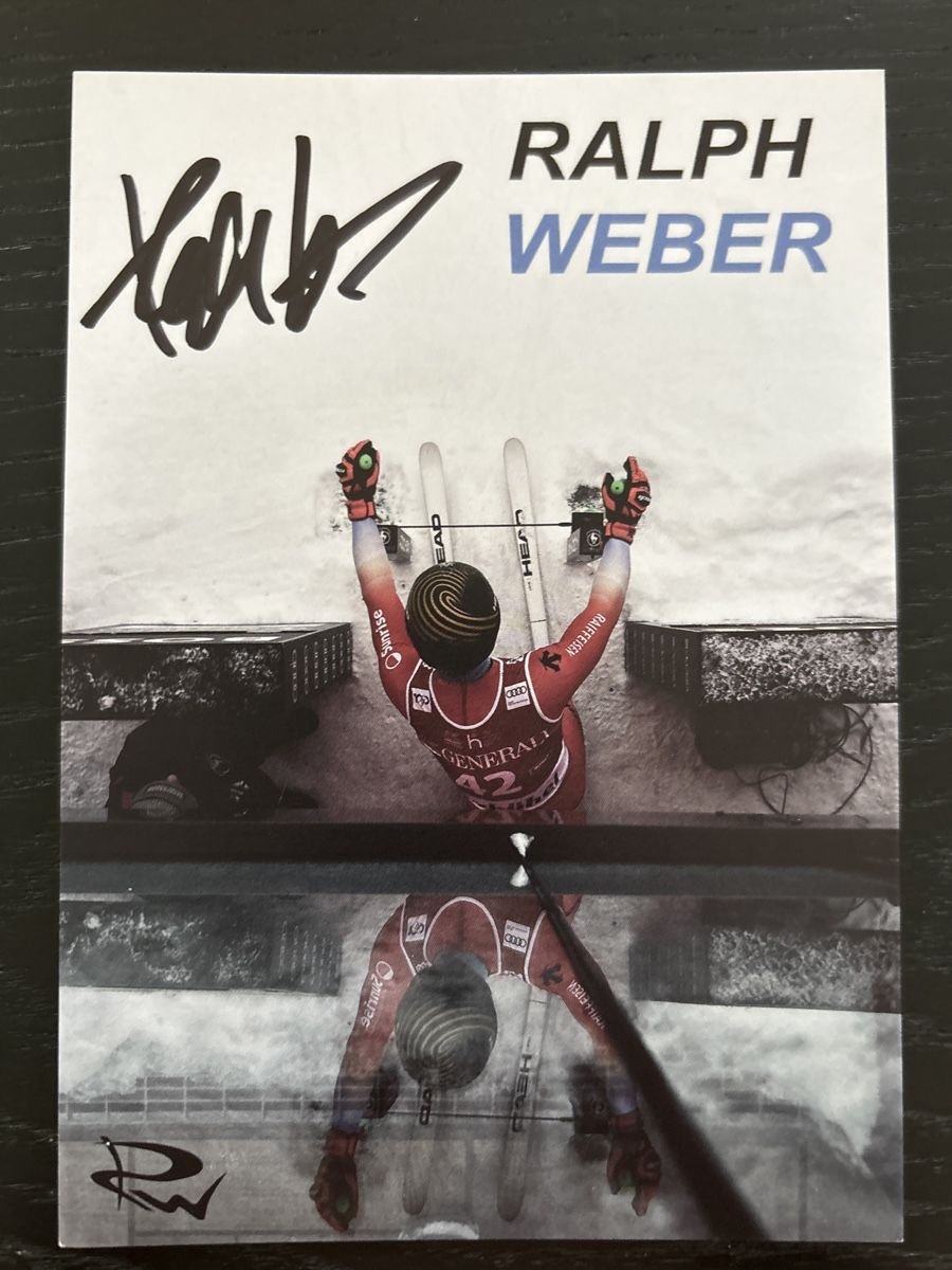 Autografi: Ralph Weber – Usato da Uetendorf venduto da hoisle