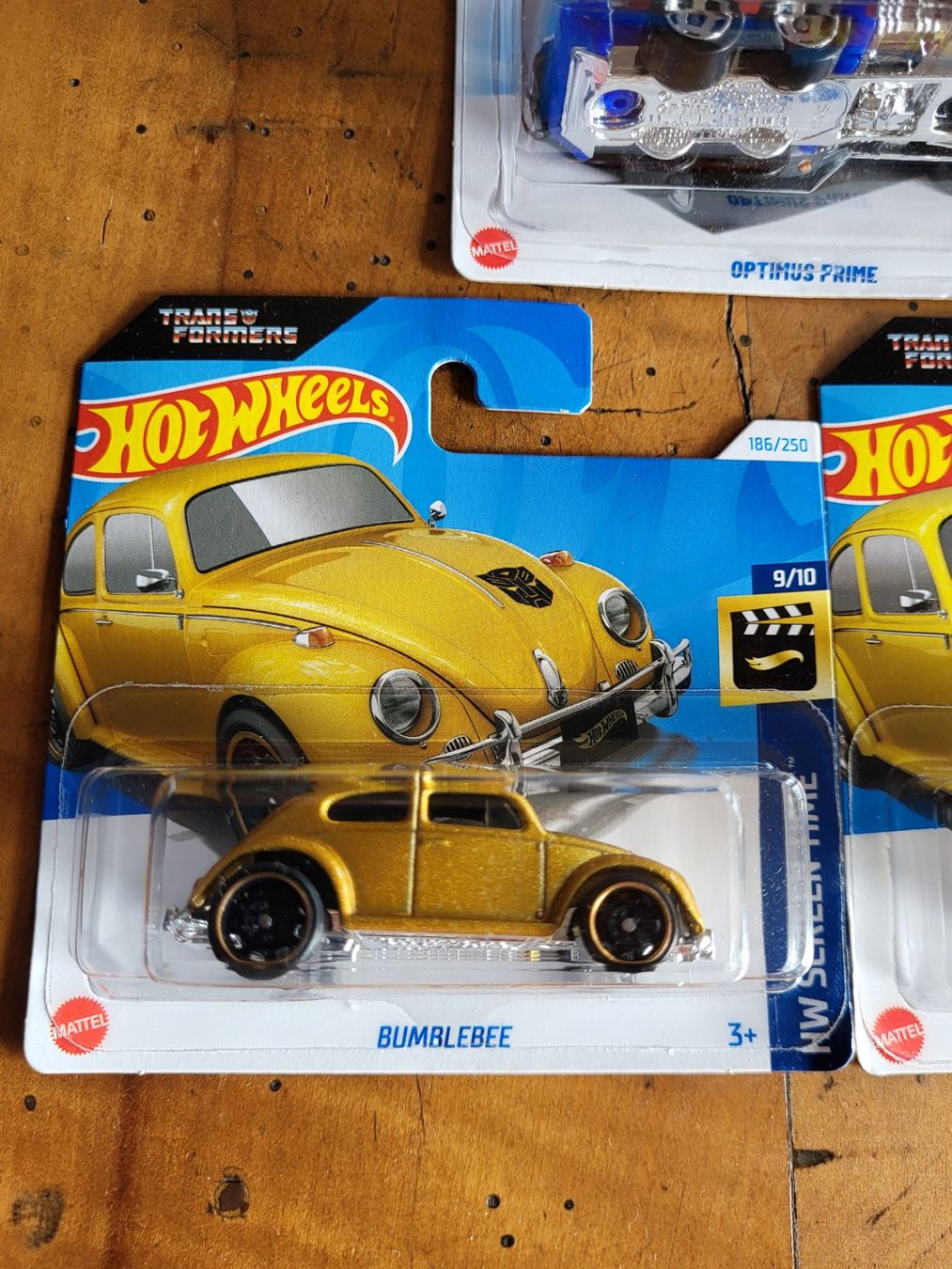 Hot Wheels Modellini d'auto: Hot Wheels Transformers Set Optimus Prime & 2x Bumblebee – Nuovo e nell'imballaggio originale da Zürich venduto da MDC0 1