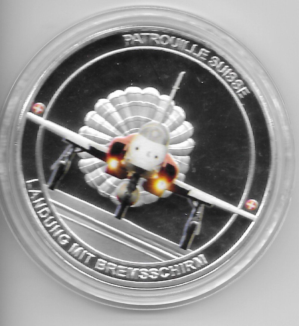Medaglie: SCHWEIZER LUFTWAFFE MEDAILLE – Nuovo (secondo la descrizione) da Reinach BL venduto da Katzenmorli