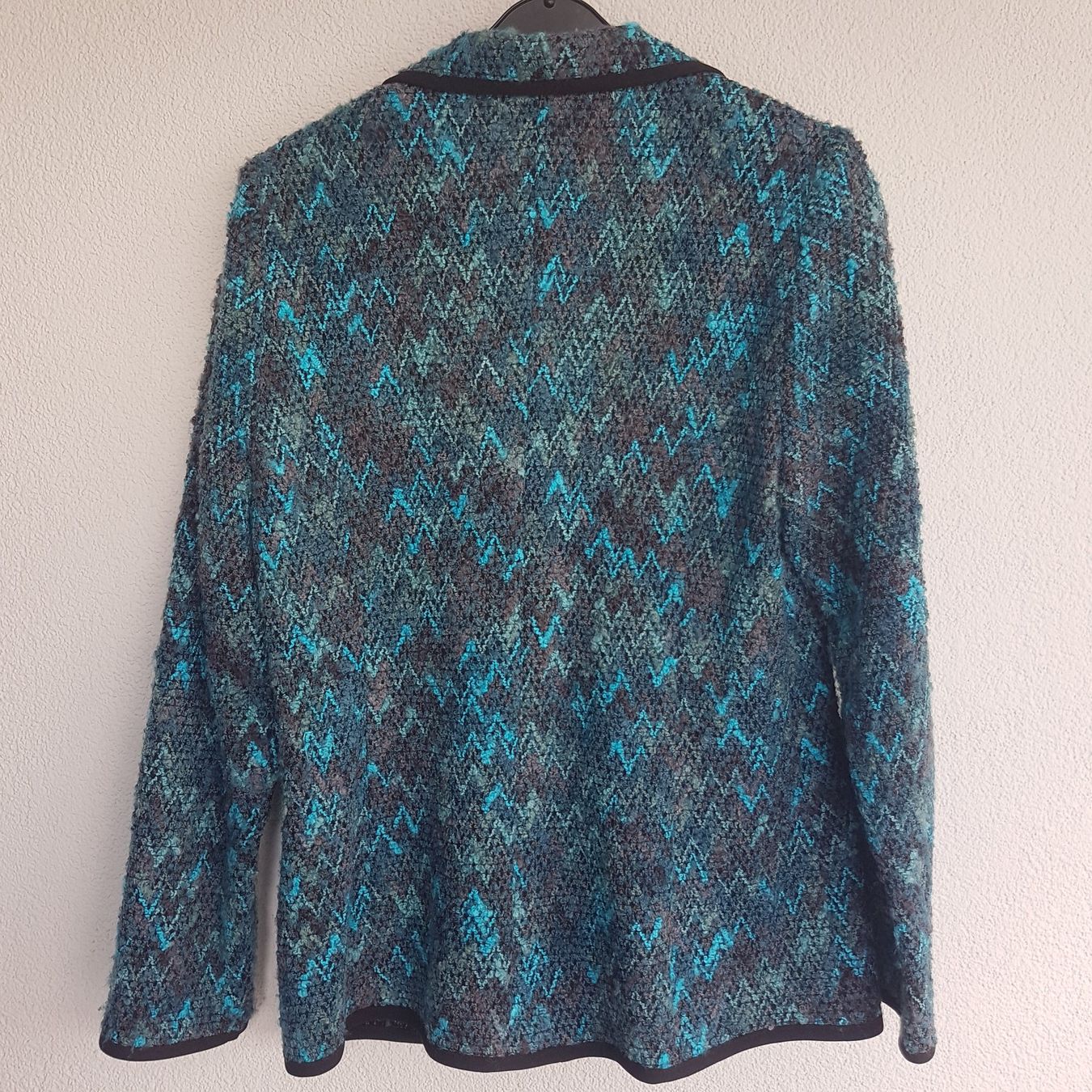 Giacche: Jacke Sommermann Gr.40 blau gemustert – Usato da Uetendorf venduto da oinkioink88 1