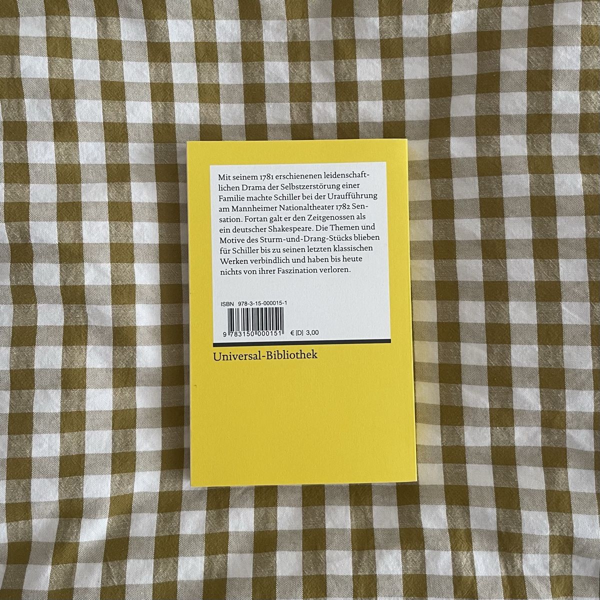 Livres: Die Räuber – Neuf (Voir description) à Schaffhausen par el.bel23 1