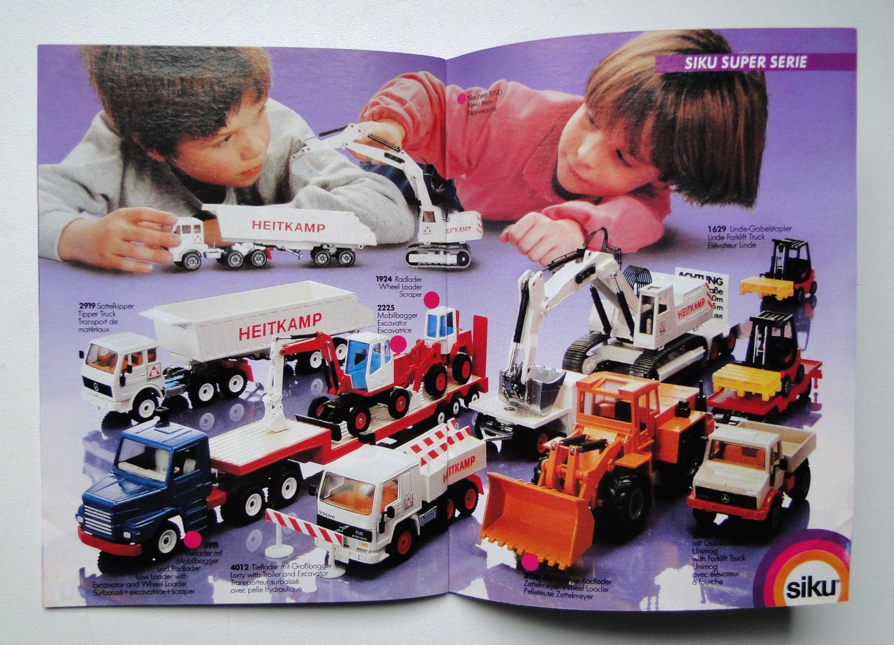 Siku Dokumente: SIKU Katalog Modelle 1990 – Gebraucht aus Killwangen von cyrano56 2