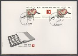 2015, FDC 125 Jahre Verband Schweiz. Philatelisten (Nr.1560)