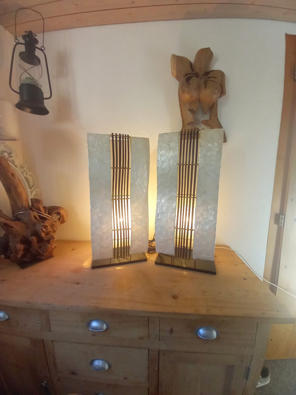 Lampade: Stehenlampe wellenförmige Lampen – Nuovo e nell'imballaggio originale da Domat-ems venduto da Gr8wood 2