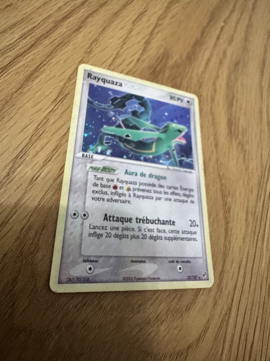 Pokémon Sammelbilder & Trading cards: Carte Pokémon Rayquaza – Gebraucht aus geneve von Besko87 2