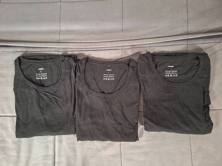 Black ATRIUM T-shirt 3-pack