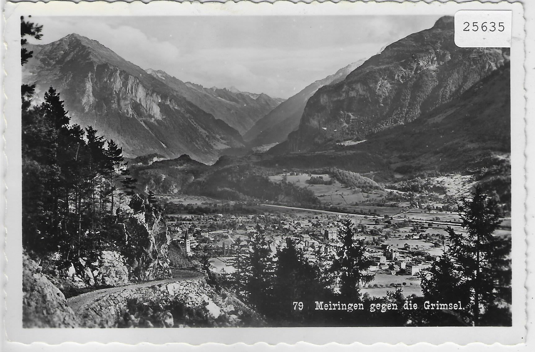 Cartoline postali: Meringen gegen die Grimsel – Antico da Ettingen venduto da Kartenplanet