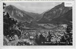 Meringen gegen die Grimsel