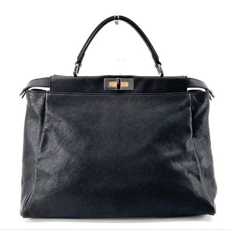 Sac à main Fendi Peekaboo noir, cuir, en parfait état!