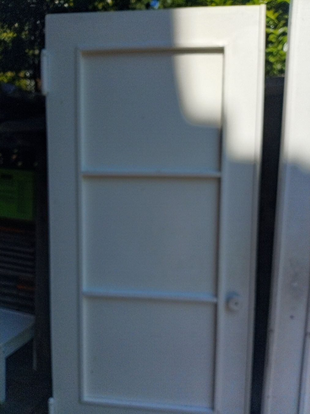 Porte: Two Interior Doors, White, 102cm x 240cm, Used – Usato da Zürich venduto da 2Trends 1