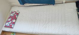 single mattress + pillow
