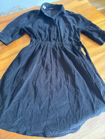 Kleid schwarz Cord  / Manchester Marc O'Polo Gr. 36 NWT