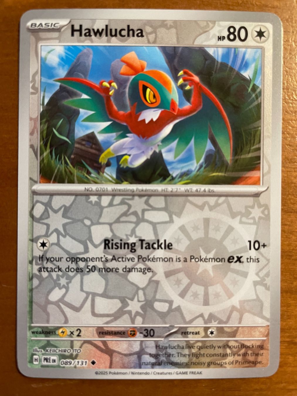 Pokémon Sammelbilder & Trading cards: Pokemon Hawlucha Reverse (Versand gratis) – Neu (gemäss Beschreibung) aus Chur von Angerson