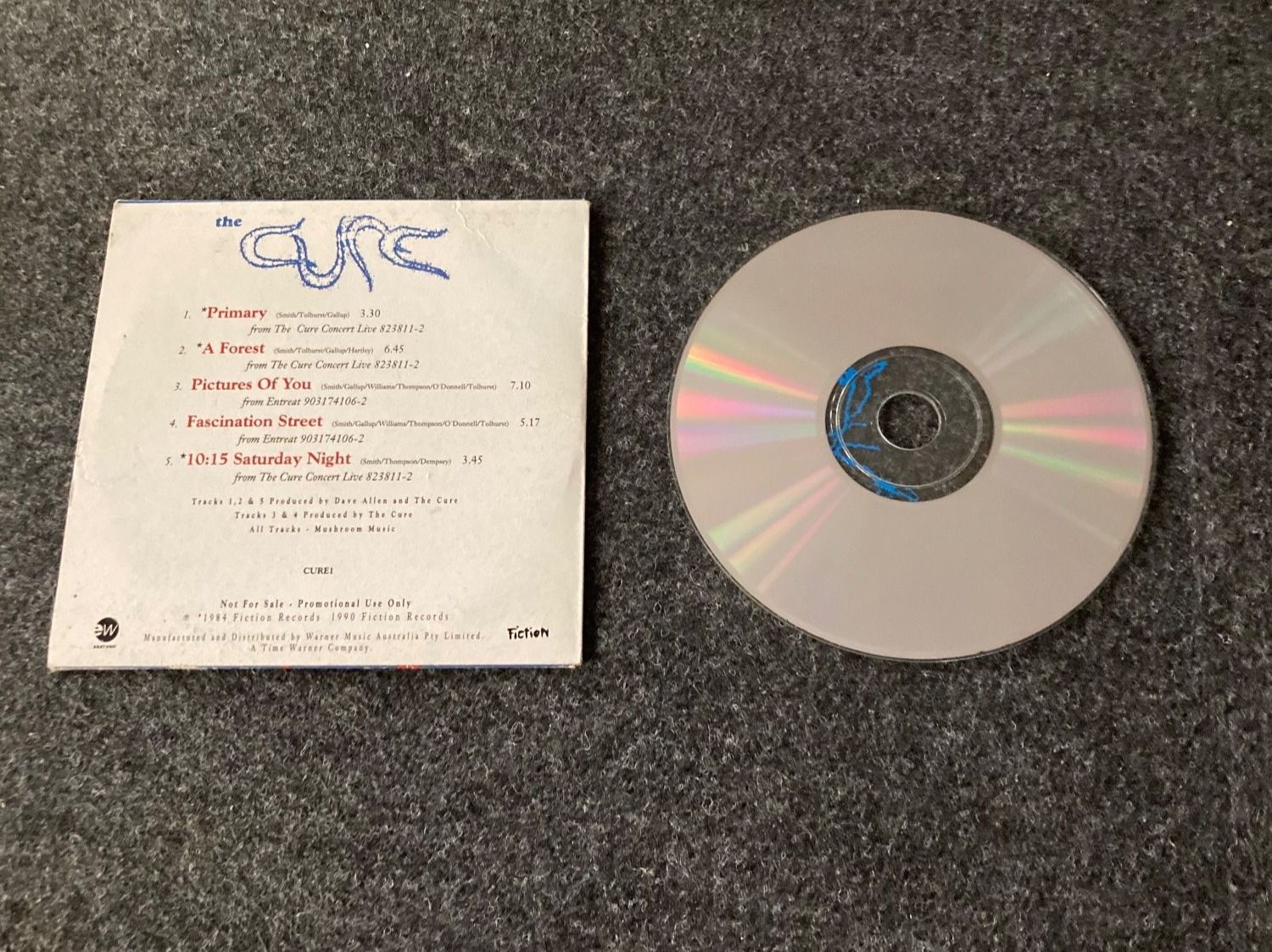 CD: The Cure - Five Live (Australia Promo) – Usato da Fribourg venduto da Karushi 2