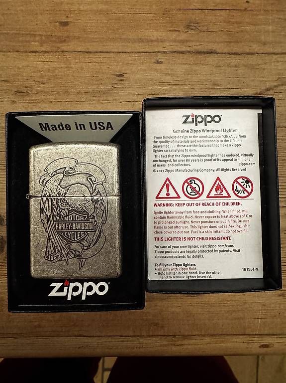 Accendini: Harley Davidson Zippo Feuerzeug  – Usato da Seuzach venduto da Wolf936