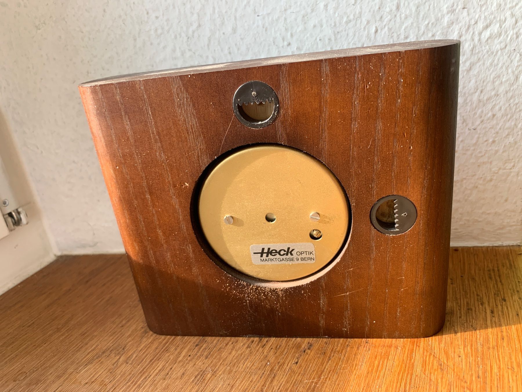 Altri elettrodomestici e apparecchi d’epoca: Barometer Heck Optik Bern Holz Messing Vintage – Usato da Richterswil venduto da Moii89 1