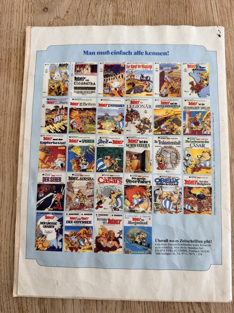 Fumetti: Comic - Asterix bei den Briten – Usato da Adligenswil venduto da anvil3001 1
