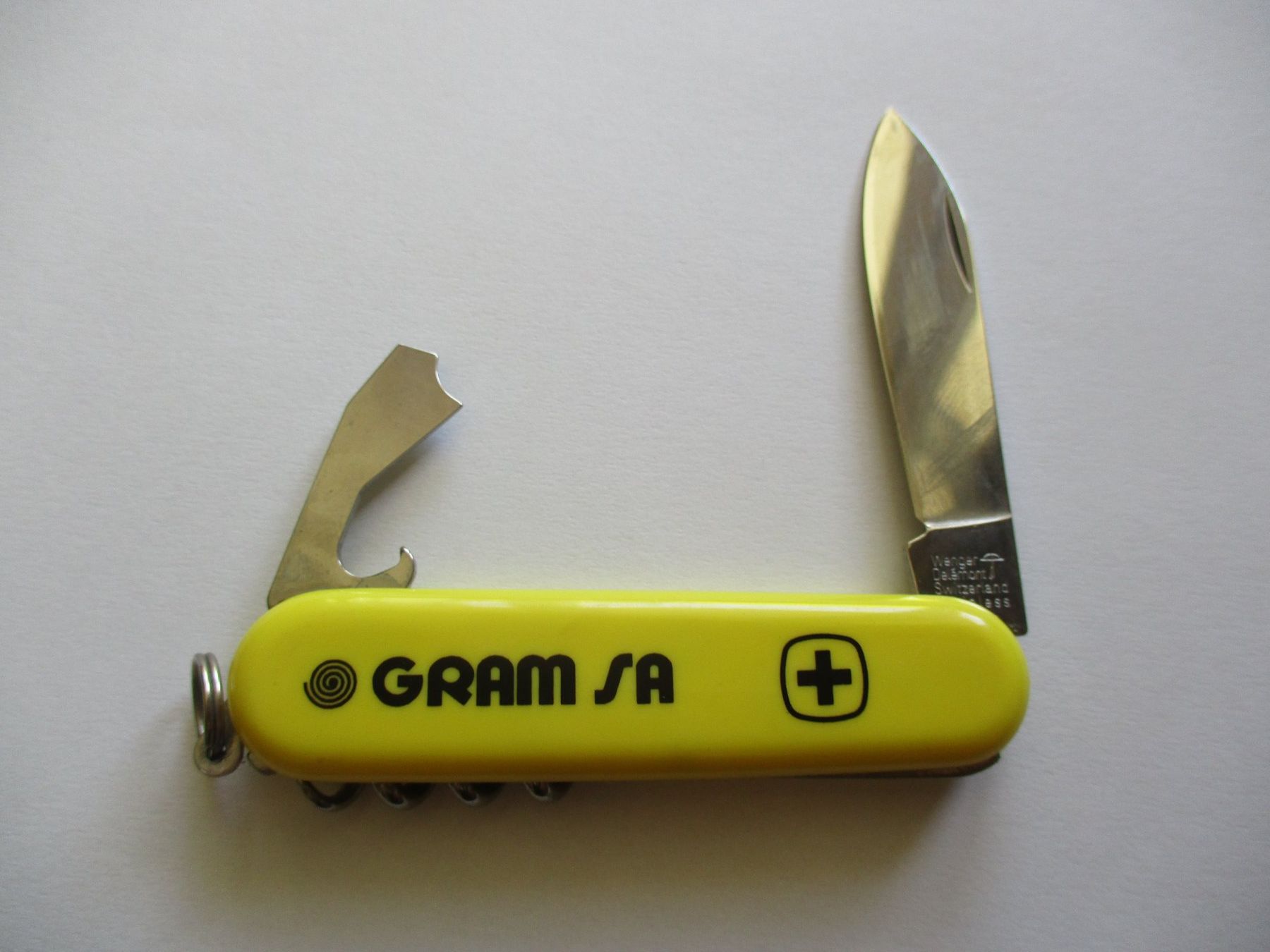 Wenger Taschenmesser: Couteau de poche Wenger Gram SA – Gebraucht aus La Sarraz von plu_v9cf