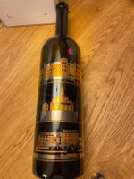 Weinflasche 150cl - Deko Tessin mit passendem Weinglass