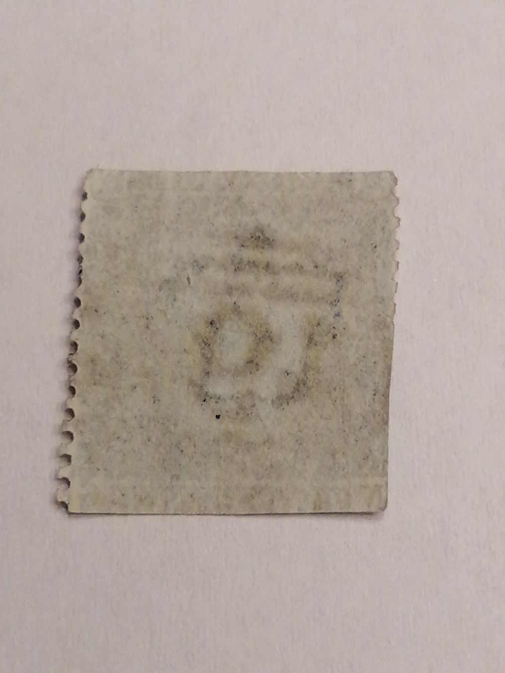 Alle Briefmarken: Two Pence Blue 1855  – Gebraucht aus Happerswil von tschergi 1