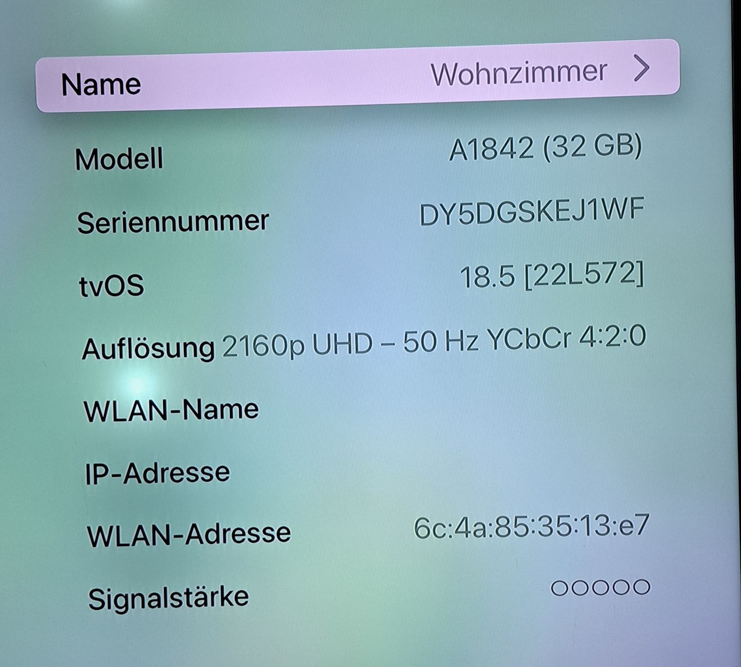 Apple Lettore multimediale & Streamer: Apple TV 4K 32GB  Modell A1842 mit Kabel und controller – Usato da Biel/Bienne venduto da Sasha4u 6