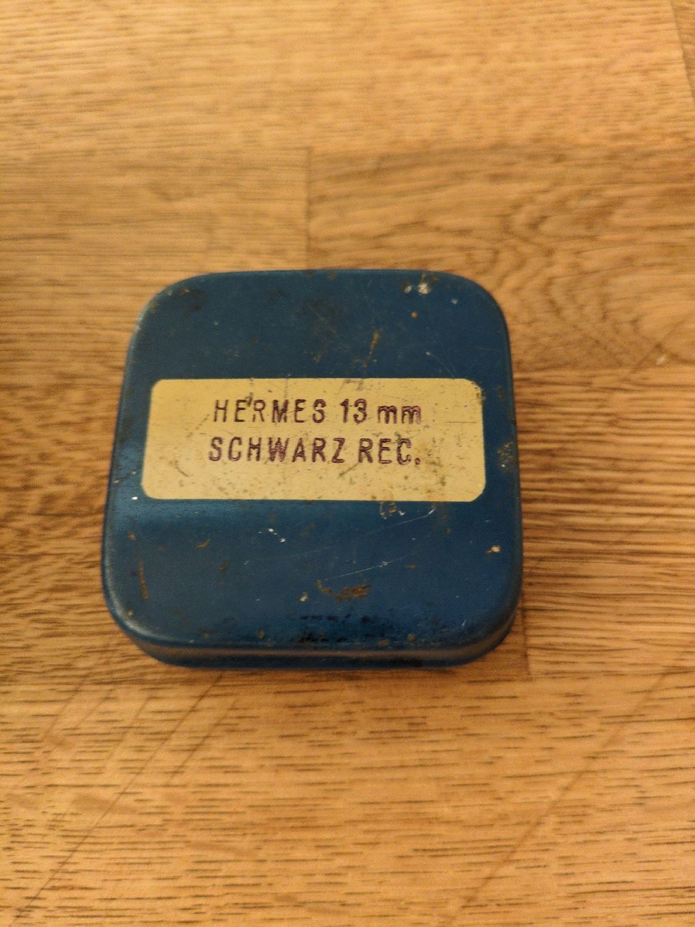 Pots: antike Blechdose Mercure Ribbon Euckeller & Co Bern  – D'occasion à Fankhaus (Trub) par sun_7677 1